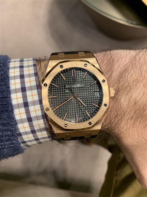 audemars piguet 15500 rose gold|Audemars Piguet price guide.